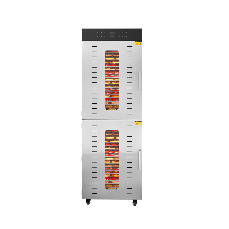 Dual-Zone 32-Tray Food Dehydrator for Fruit Processing